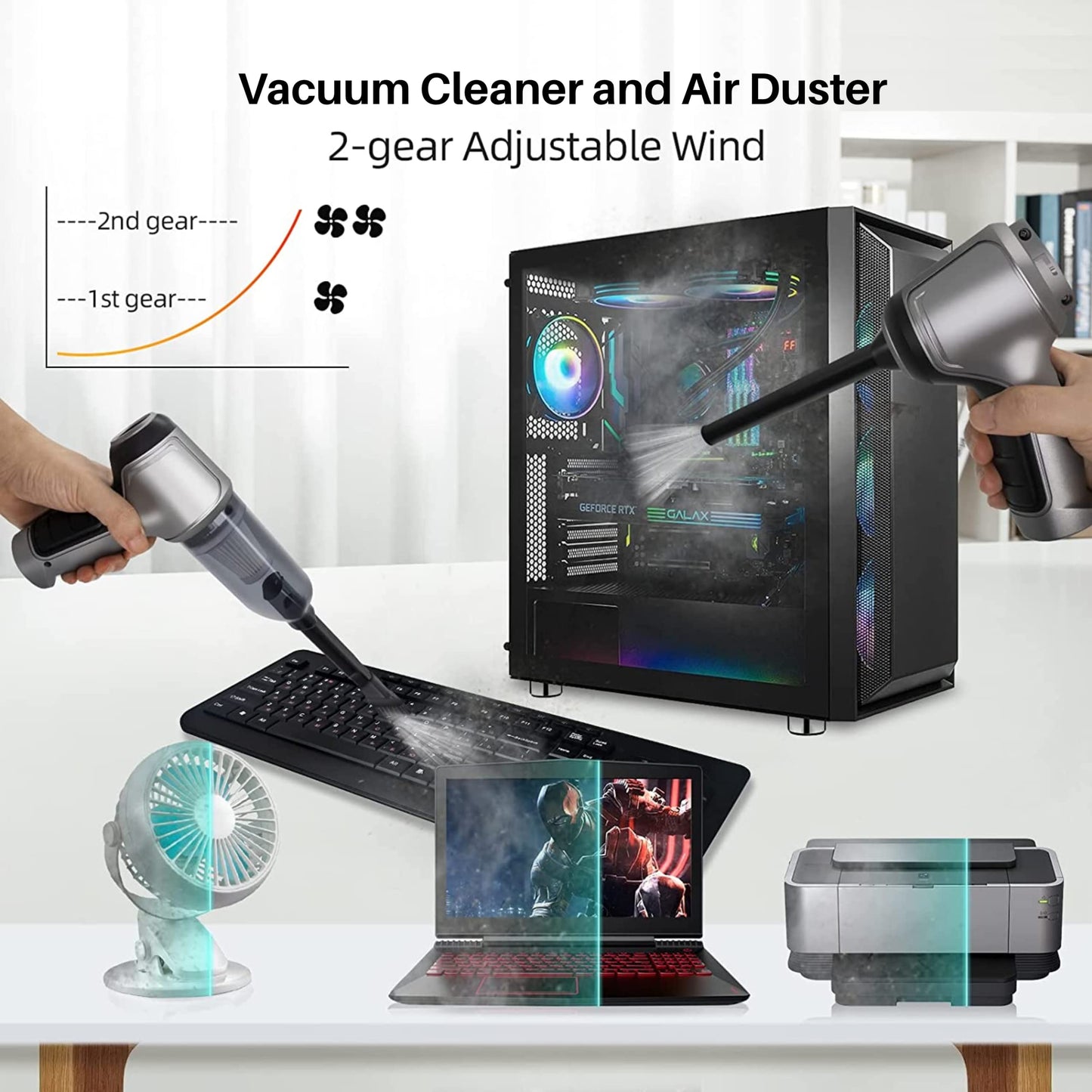 APEX ELECTRIC AIR DUSTER & VACUUM